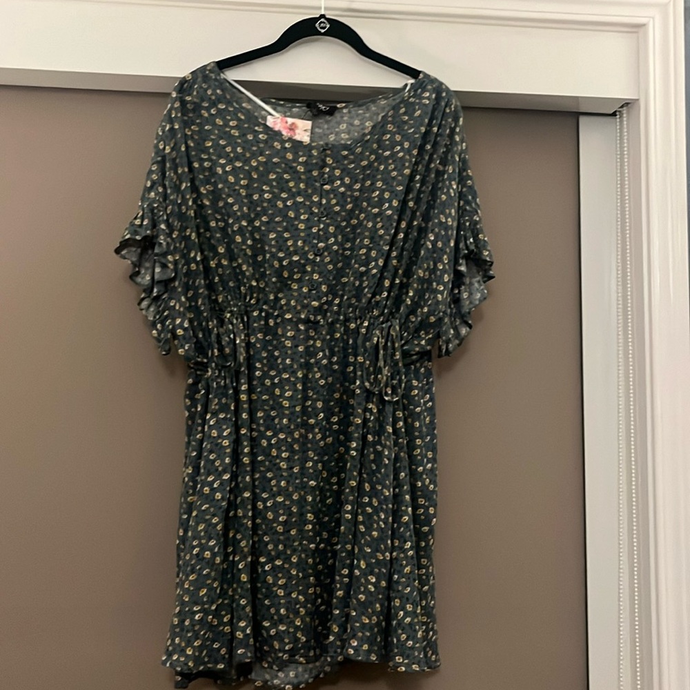 Boho babydoll dress
